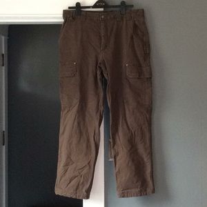 Duluth Trading Co. Fire Hose Fleece Lined 38x32